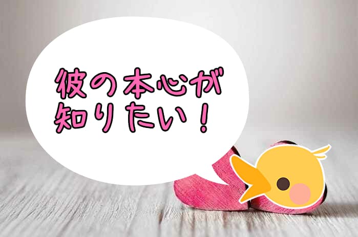 彼の本音